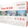 Enregistreur 5 en 1 (hd-cvi, hd-tvi, ahd,  analogique et ip) HIKVISION PRO pour 4 canaux et 8 mpx de résolution maximale