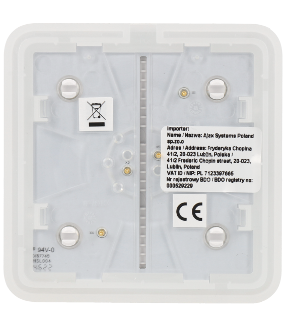 Panel de interruptor conmutable AJAX