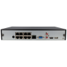 Enregistreur ip DAHUA pour 8 canaux et 12 mpx de résolution avec 8 ports PoE