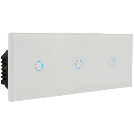 Kit con panel triple e interruptor