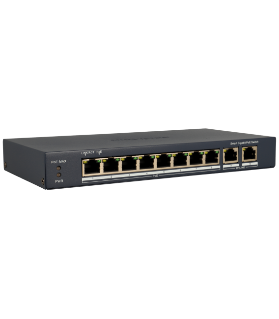 Switch cloud HIKVISION PRO 10 ports avec 8 ports PoE