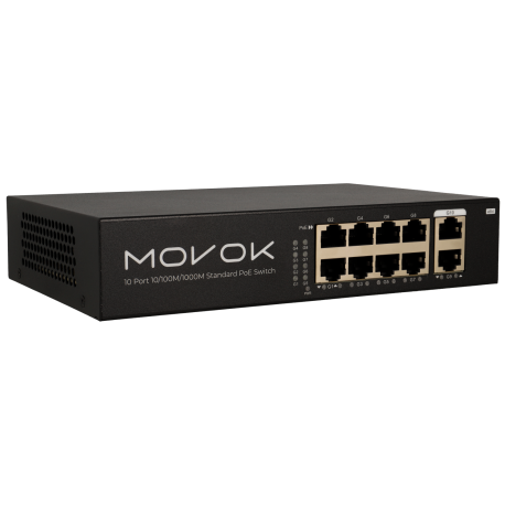 Switch  10 ports avec 8 ports PoE