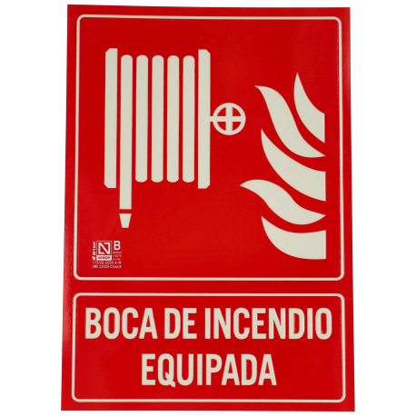 Cartel bie (boca de incendio equipada) A-FIRE